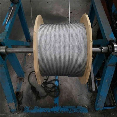 Rópaí Sreanga Cruach Galvanized Le Tógáil 8X19w+Iwrc