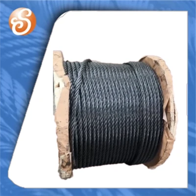 Croí Cruach Ungalvanized 6x29fi Sreangán rópa